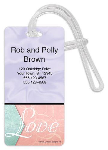 Love Luggage Tag