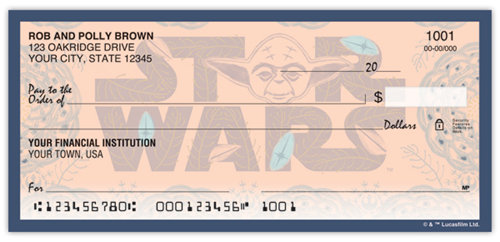  Star Wars &amp;#153; Organic Blooms Checks
